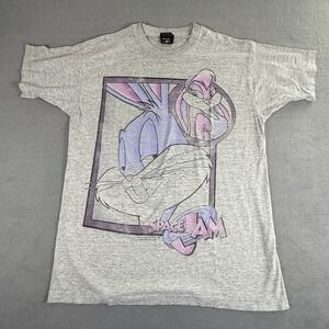 Vintage Space Jam Bugs Bunny Lola Bunny  T Shirt XL 90s Distressed‎